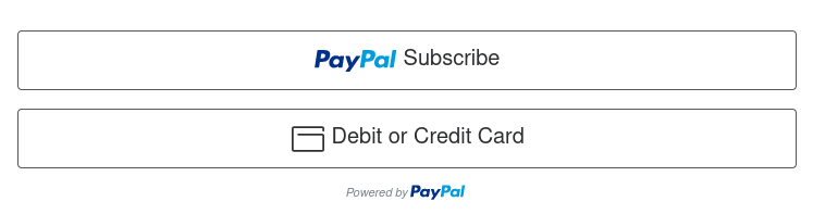 Subscriu-te via PayPal